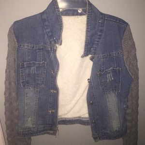 Furry Jean Jacket!